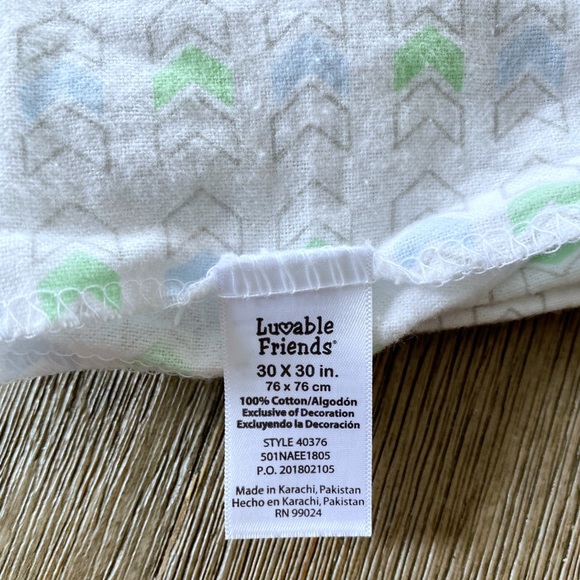 4/$20 Baby Receiving Blanket - Picture 4 of 4